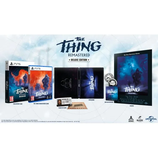 The Thing: Remastered Deluxe Edition PS5 game cover