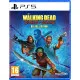 PlayStation 5 game case for The Walking Dead Streets of Survival Deluxe Edition featuring Rick Grimes, Daryl Dixon, and Michonne