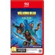 Nintendo Switch 2 game case for The Walking Dead Streets of Survival Deluxe Edition showing Rick, Michonne, and Daryl fighting walkers