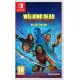 Nintendo Switch game case for The Walking Dead Streets of Survival Deluxe Edition depicting survivors battling undead swarms