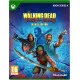 Xbox Series X game case for The Walking Dead Streets of Survival Deluxe Edition displaying survivors and walker hordes