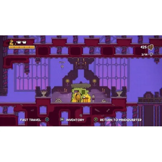 Nintendo Switch game box for This is Fine: Maximum Cope featuring hand-drawn cartoon art