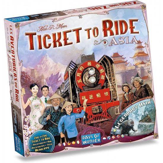 Ticket to Ride: Asia + Legendary Asia