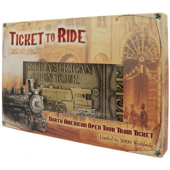 Ticket to Ride North American Open Tour Ticket