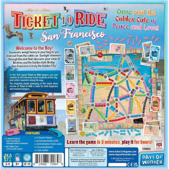 Ticket to Ride: San Francisco