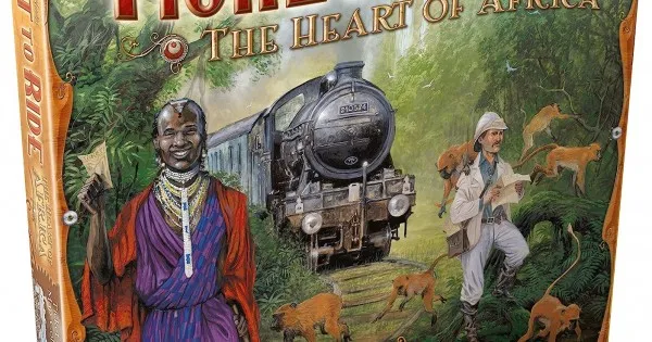 Ticket to Ride: The Heart of Africa Board Game Expansion