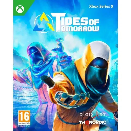 Tides of Tomorrow Xbox Series X case art showing the vast ocean and player ghosts