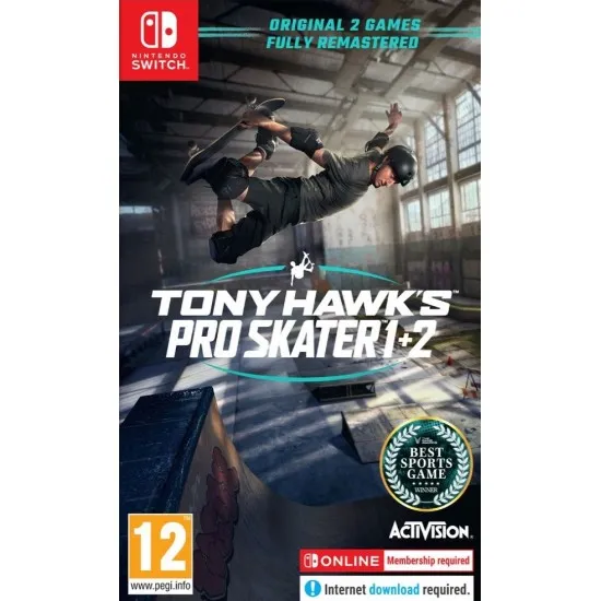 Tony Hawks Pro Skater 1 + 2 (Switch)