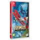 A Nintendo Switch game case displaying dynamic military artwork of vintage fighter planes soaring through explosions and anti-aircraft fire