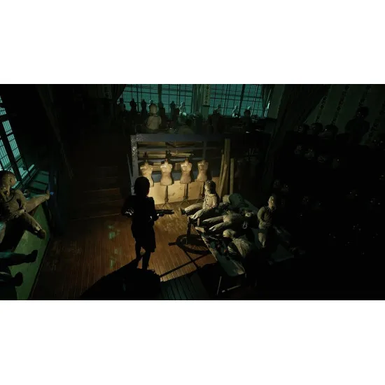 Nintendo Switch 2 game case for Tormented Souls II showing Caroline Walker surrounded by atmospheric dark horror elements