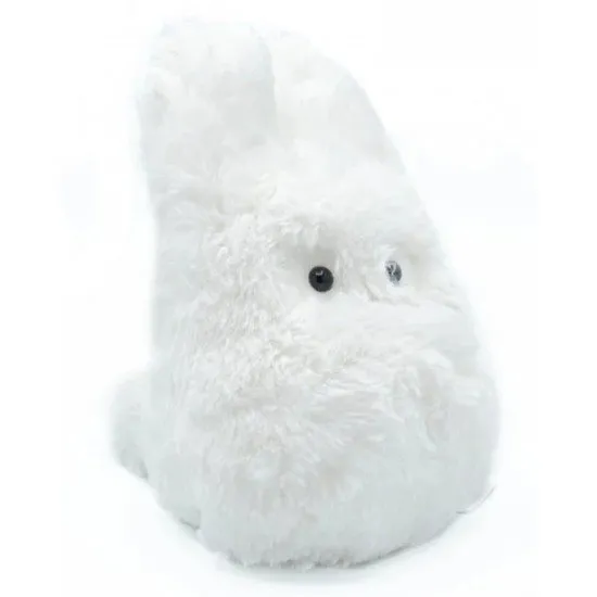 My Neighbor Totoro White Totoro Plush Soft Toy, showing the small, white, rounded spirit character