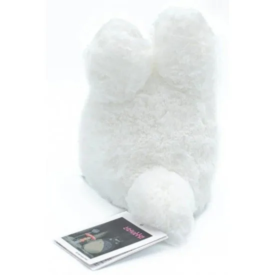 My Neighbor Totoro White Totoro Plush Soft Toy, showing the small, white, rounded spirit character