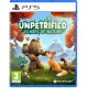 PlayStation 5 game case for Unpetrified Echoes of Nature featuring a floral golem and fox in a lush forest