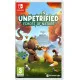 Nintendo Switch game case for Unpetrified Echoes of Nature showing a flower-covered golem and a curious fox