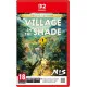 Nintendo Switch 2 game case for Village in the Shade Deluxe Edition showing hand-drawn anime artwork and countryside scenery