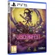 PlayStation 5 game case for Viscerafest showing a mercenary blasting through cosmic horrors in a colorful arena