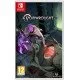 Voidwrought Nintendo Switch game cover showing the protagonist amidst cosmic horrors and ruins