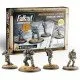 Fallout Wasteland Warfare Brotherhood of Steel Frontline Knights miniature set box art showing the Knight and Knight Patrol models