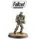 Fallout Wasteland Warfare Brotherhood of Steel Frontline Knights miniature set box art showing the Knight and Knight Patrol models