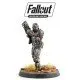 Fallout Wasteland Warfare Brotherhood of Steel Frontline Knights miniature set box art showing the Knight and Knight Patrol models
