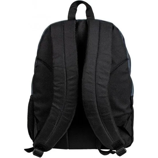 Wednesday Logo Backpack showing the unique, gloomy design and the official logo motif from the popular Netflix series