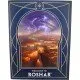 Cosmere RPG Welcome to Roshar book cover showing a panoramic view of the storm-swept world of Roshar
