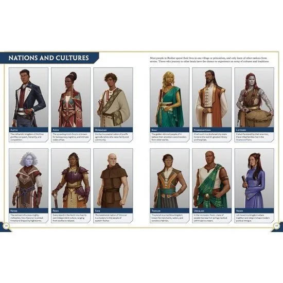 Cosmere RPG Welcome to Roshar book cover showing a panoramic view of the storm-swept world of Roshar