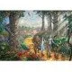 Thomas Kinkade The Wizard of Oz 1000 Piece Puzzle The box art for The Wizard of Oz 1000-piece puzzle by Thomas Kinkade, showing Dorothy, Toto, and her friends on the Yellow Brick Road leading to the Emerald City in Kinkade's luminous style.