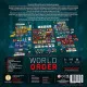 Box art for World Order board game displaying a stylized world map representing geopolitical dominance