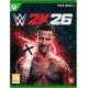 WWE 2K26 Xbox Series X box art featuring high-intensity in-ring action and 4K graphics branding