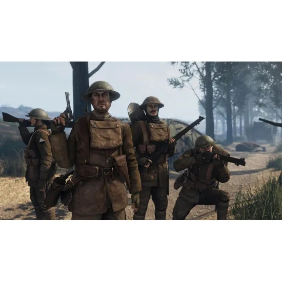 PlayStation 4 game case for WWI Verdun Western Front featuring Allied and Central Powers soldiers fighting in mud-soaked trenches