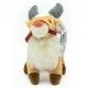 Princess Mononoke Yakul Plush Soft Toy, showing the large red elk character, Ashitaka's loyal mount