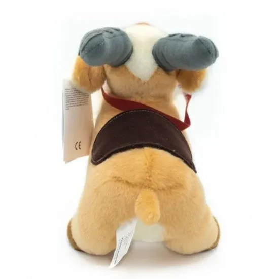 Princess Mononoke Yakul Plush Soft Toy, showing the large red elk character, Ashitaka's loyal mount
