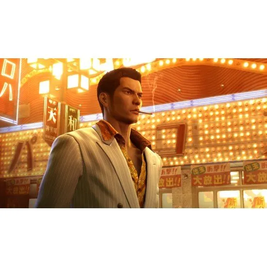 Yakuza 0 Director's Cut Crime Drama Game PS5 Yakuza 0 Director's Cut PS5 box art showing Kazuma Kiryu and Goro Majima in 1980s Japan