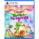Yooka-Replayee PS5 box art showing the buddy-duo Yooka and Laylee in a vibrant, enhanced 3D world