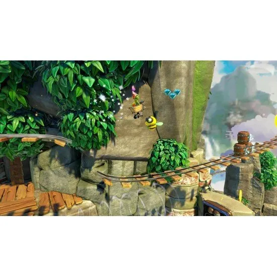 Yooka-Replayee Nintendo Switch 2 box art showing the buddy-duo Yooka and Laylee in a vibrant, enhanced 3D world
