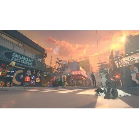 A collection of Zenless Zone Zero physical goods including an acrylic card, badge, and game disc case