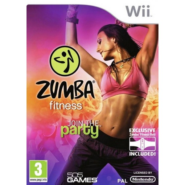 Zumba Fitness: Join the Party + Fitness Belt | Used Zumba Fitness: Join the Party + Fitness Belt | Used